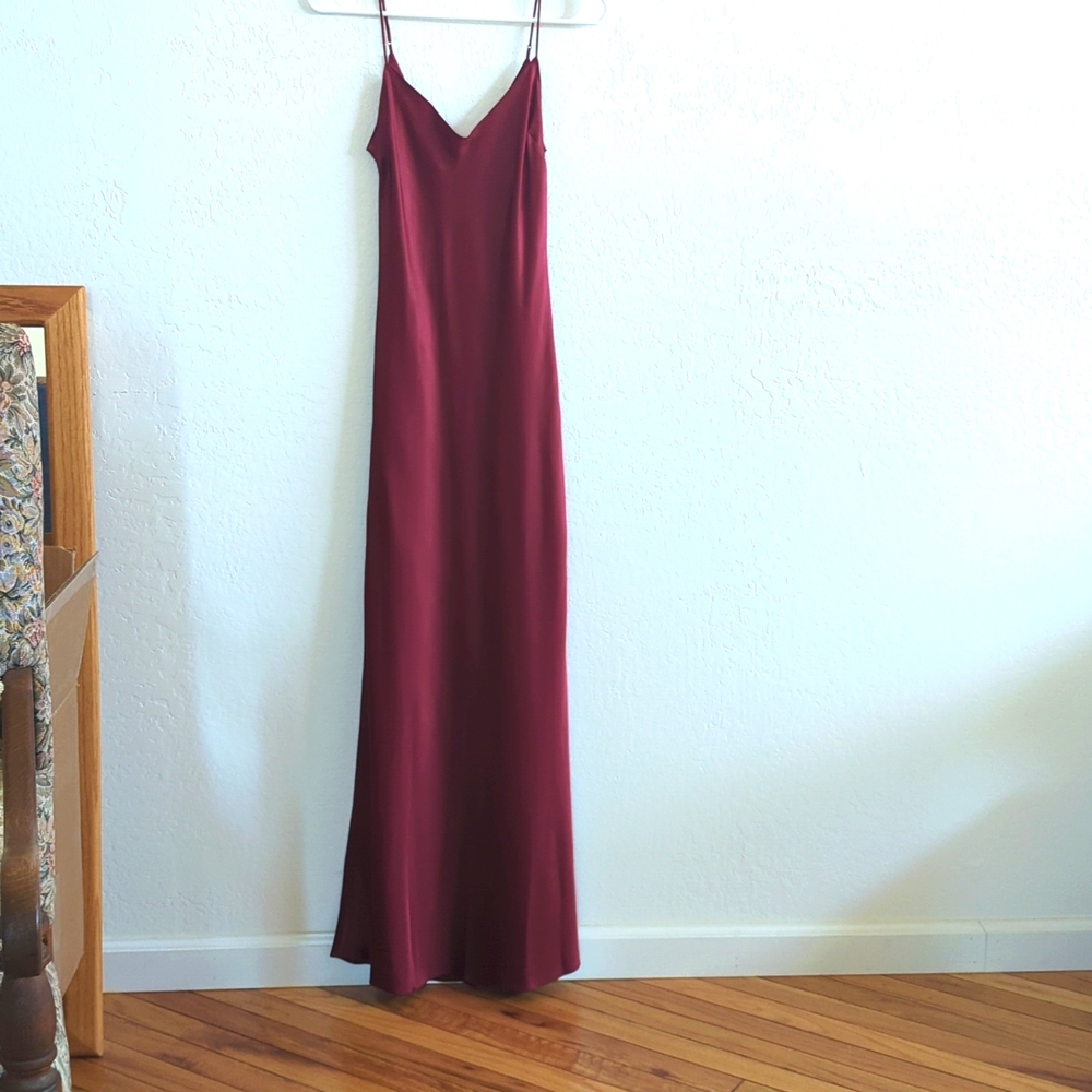 Free PEOPLE Dannijo Mossy Slip Dress Silk XS